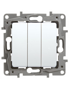 Выкл 3кл БЕЛ ETIKA, арт. 672213 Legrand