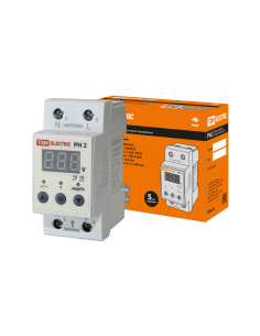 Реле напряжения 1ф РН 2 63А-220В (LED-дисплей) TDM