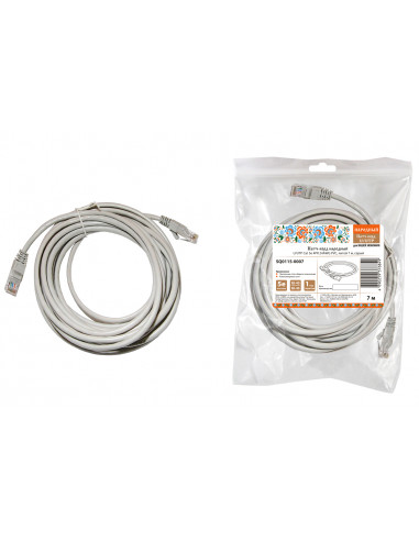 Патч-корд народный U/UTP Cat 5e 4PR 24AWG PVC,...
