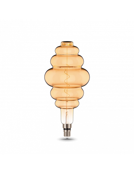 Лампа Gauss Filament Honeycomb 6W 420lm 2400К Е27 golden flexible LED 1/6