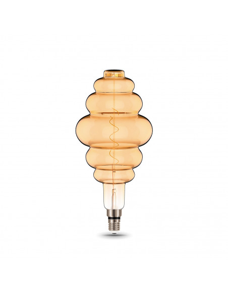 Лампа Gauss Filament Honeycomb 6W 420lm 2400К Е27 golden flexible LED 1/6