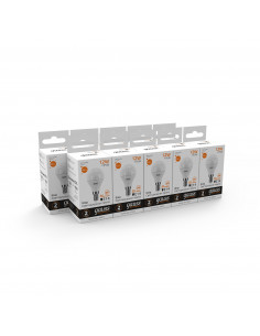 Лампа Gauss Elementary Шар 12W 880lm 3000K Е14 LED 1/10/100 2