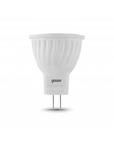 Лампа Gauss MR11 3W 300lm 4100K GU4 LED 1/10/100