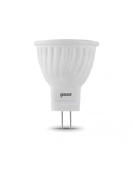 Лампа Gauss MR11 3W 300lm 4100K GU4 LED 1/10/100