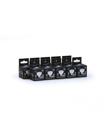Лампа Gauss MR16 7W 630lm 4100K GU5.3 LED 1/10/100