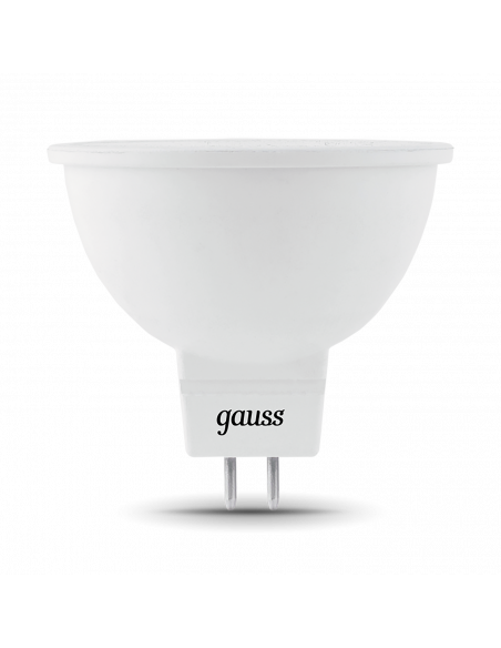Лампа Gauss MR16 7W 630lm 4100K GU5.3 LED 1/10/100