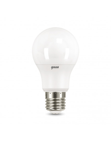 Лампа Gauss A60 11W 960lm 3000К E27 диммируемая LED 1/10/50