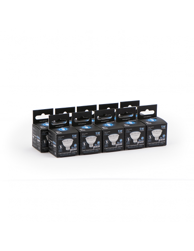 Лампа Gauss MR16 5W 530lm 4100K GU5.3 LED 1/10/100
