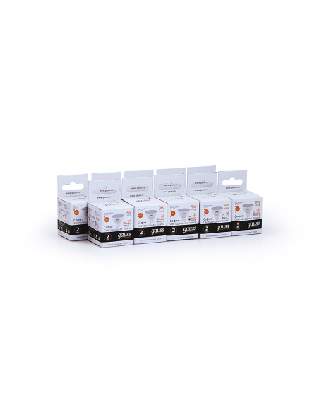 Лампа Gauss Elementary MR16 9W 640lm 3000K GU5.3 LED 1/10/100