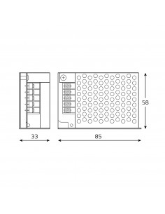 Блок питания Gauss Basic 12V 25W IP20 1/140 2