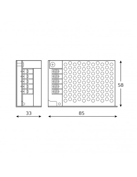 Блок питания Gauss Basic 12V 25W IP20 1/140