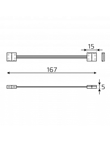 Набор коннекторов Gauss Basic для LED-ленты...
