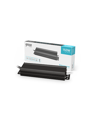 Блок питания Gauss Basic 12V 150W IP67 1/15
