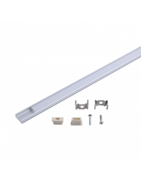 Профиль для ленты LED Gauss прямой - 1m 1/60