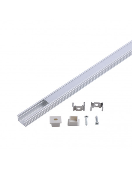 Профиль для ленты LED Gauss врезной гл 12mm - 2m 1/40