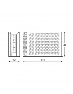 Блок питания Gauss Basic 12V 100W IP20 1/50 2