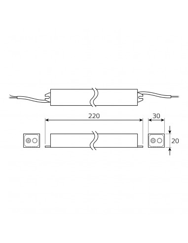 Блок питания Gauss Basic 12V 40W IP67 1/50