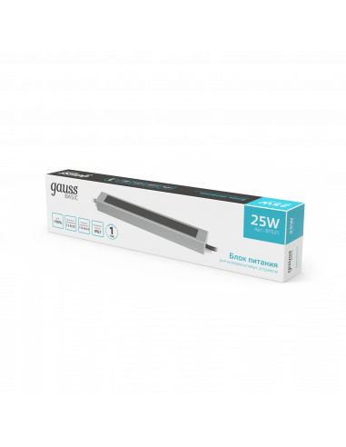 Блок питания Gauss Basic 12V 25W IP67 1/80