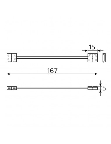 Набор коннекторов Gauss Basic для LED-Ленты -...