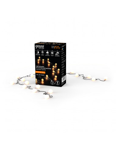 Гирлянда садовая на солнечной батарее 30 LED...