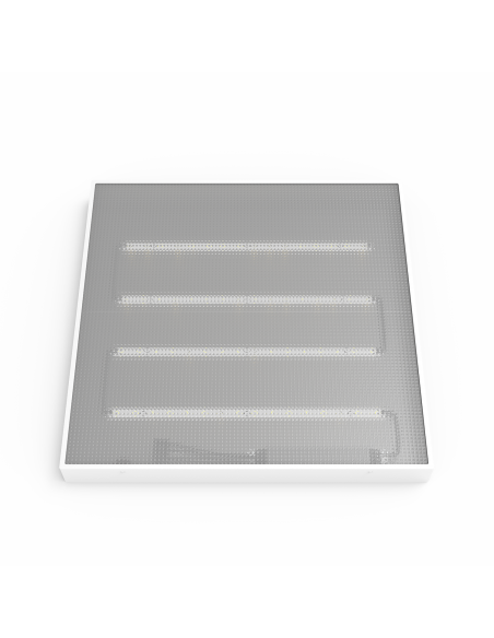 Светильник офисный Gauss MiR 30W 3700lm 5000K IP40 588*588*50мм Грильято призма планки LED 1/1
