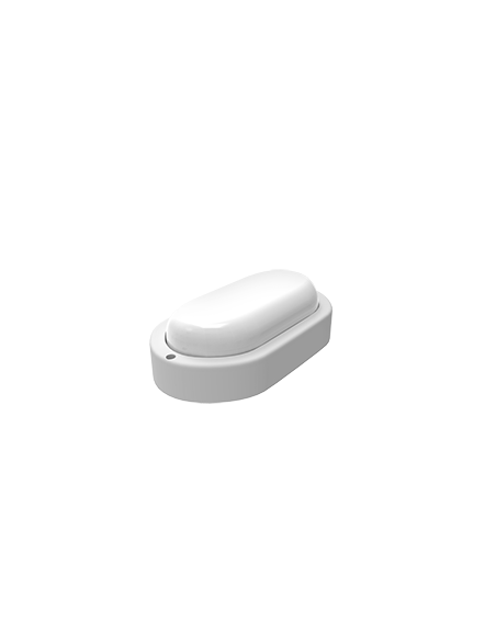 Светильник ЖКХ Gauss LITE овал 8W 700lm 6500K 200-240V IP65 160*90*46мм белый LED 1/40