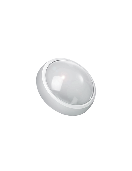 Св-к ЖКХ Gauss Qplus круг 8W 670lm 4000K 160-260V IP54 D175*76мм бел с дек рамк с оптико-микроволн сен LED 1/30