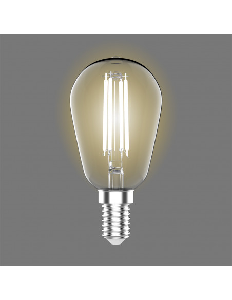 Лампа Gauss Basic Filament ST45 4,5W 470lm 2700К Е14 LED 1/10/50