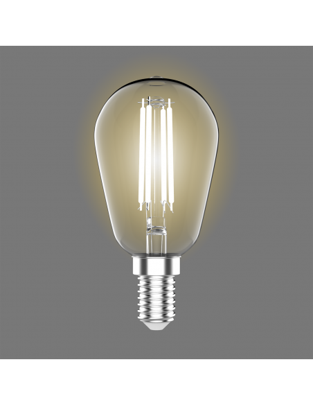 Лампа Gauss Basic Filament ST45 4,5W 470lm 2700К Е14 LED 1/10/50