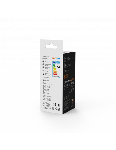 Лампа Gauss Basic Filament ST45 4,5W 470lm...