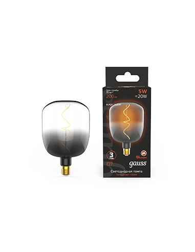 Лампа Gauss Filament V140 5W 200lm 1800К Е27...