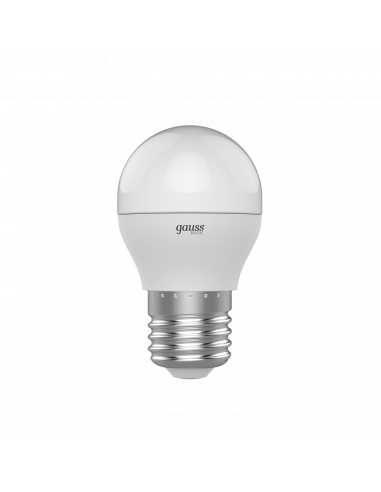 Лампа Gauss Basic Шар 7,5W 670lm 3000K E27 LED...