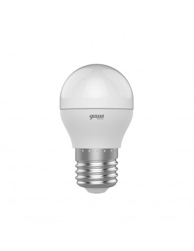 Лампа Gauss Basic Шар 7,5W 670lm 3000K E27 LED...
