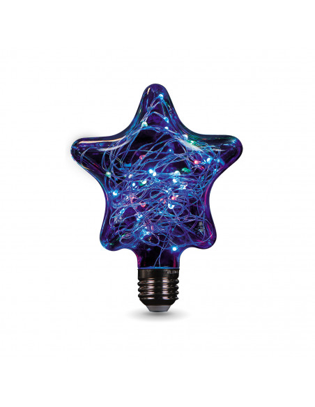 Лампа Gauss Filament Star 2W Е27 RGB LED 1/5/40