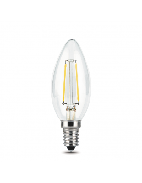 Упаковка 10 штук Лампа Gauss Filament Свеча 5W 420lm 2700К Е14 LED 1/10/50