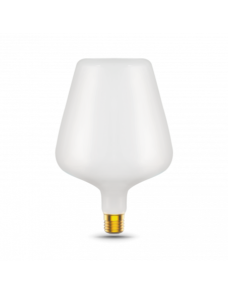 Лампа Gauss Filament V160 9W 890lm 4100К Е27 milky LED 1/6