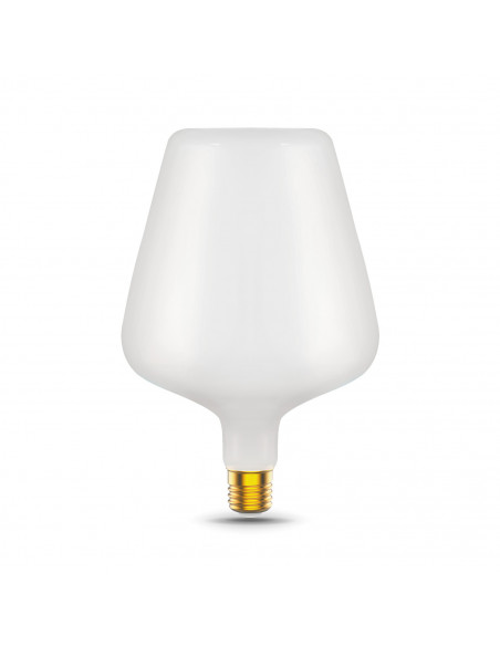 Лампа Gauss Filament V160 9W 890lm 4100К Е27 milky LED 1/6
