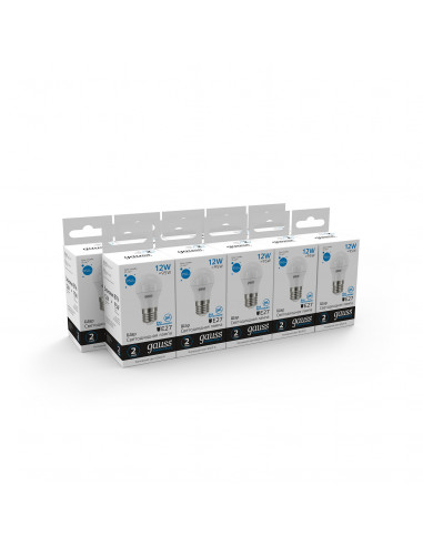 Лампа Gauss Elementary Шар 12W 950lm 6500K Е27...