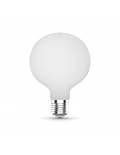 Лампа Gauss Filament G95 10W 1100lm 4100К Е27 milky LED 1/20 2