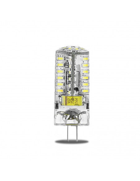 Лампа Gauss G4 AC150-265V 3W 230lm 2700K силикон LED 1/10/200