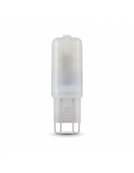 Лампа Gauss Elementary G9 AC220-240V 3W 240lm 3000K пластик LED 1/10/200