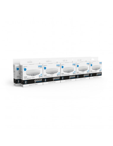 Лампа Gauss Elementary GX70 14W 1300lm 6500K...