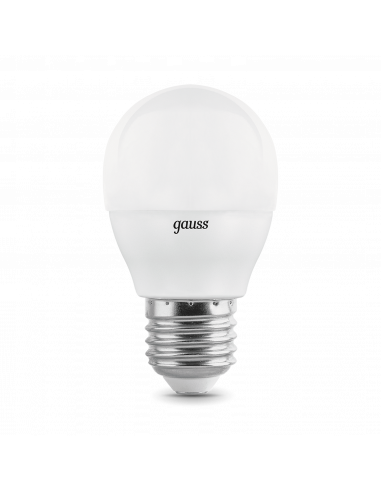 Лампа Gauss Elementary Шар 7W 470lm 4100K E27...