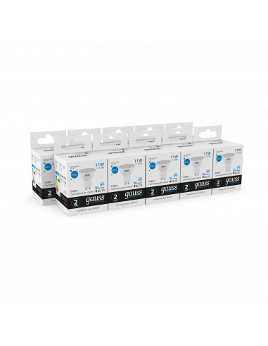 Лампа Gauss Elementary MR16 11W 850lm 6500K...