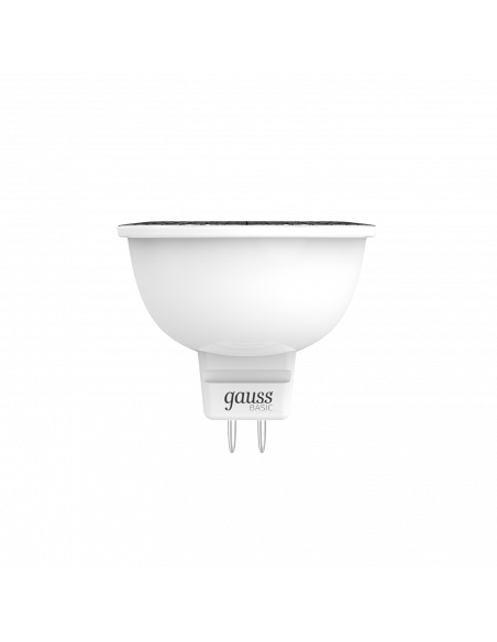 Лампа Gauss Basic MR16 6,5W 480lm 4100K GU5.3 LED 1/10/100