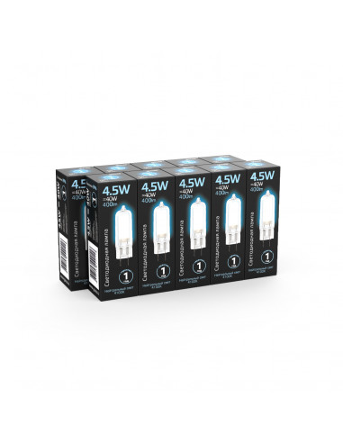 Лампа Gauss G4 AC220-240V 4.5W 400lm 4100K...