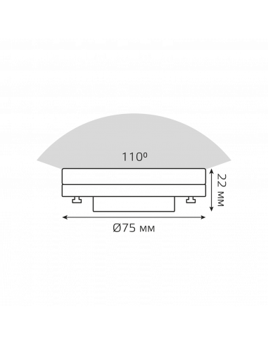 Лампа Gauss Basic GX53 11,5W 1095lm 4000K LED...