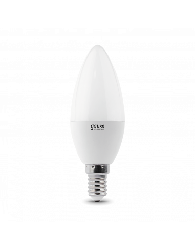 Лампа Gauss Elementary Свеча 7W 450lm 3000K E14...