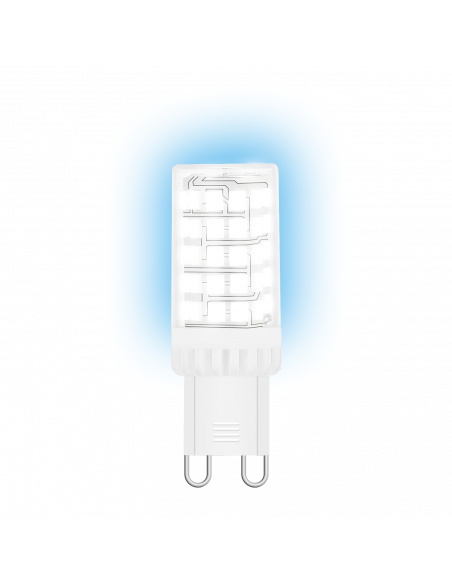Лампа Gauss G9 AC185-265V 5,5W 560lm 4100K керамика LED 1/10/200