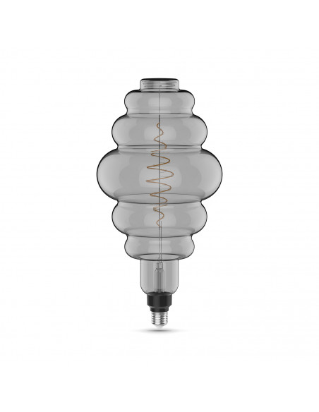 Лампа Gauss Filament Honeycomb 8.5W 165lm 1800К Е27 gray LED 1/2